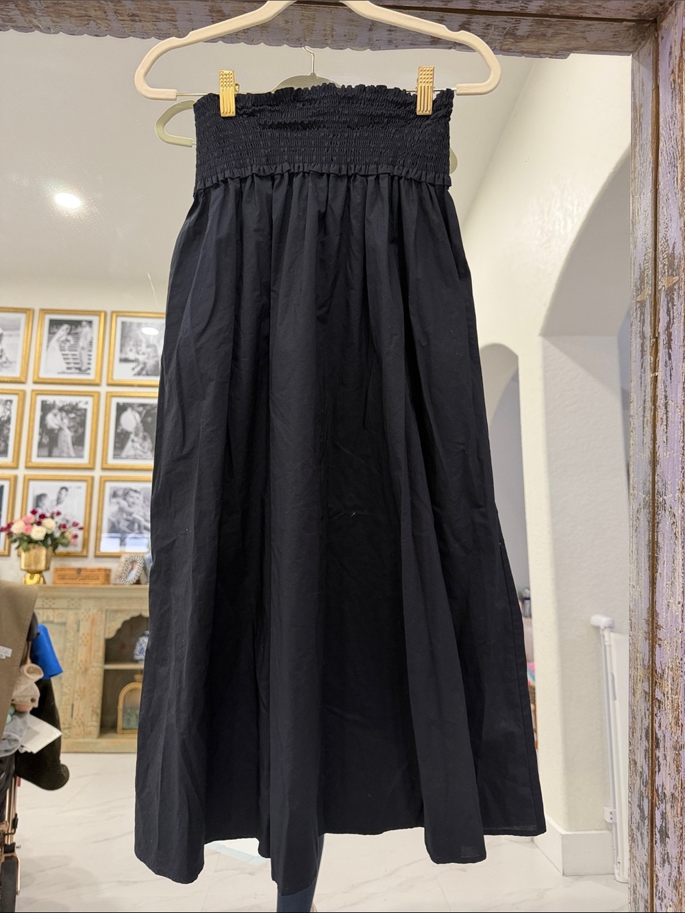 Hill House Black The Delphine Nap Skirt